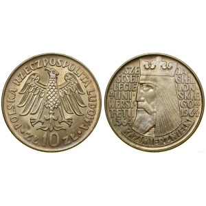 Poľsko, 10 zlotých, 1964, Varšava