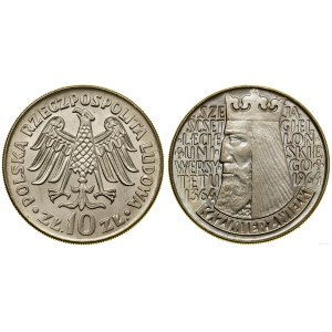 Poľsko, 10 zlotých, 1964, Varšava