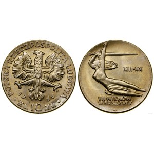 Poľsko, 10 zlotých, 1965, Varšava