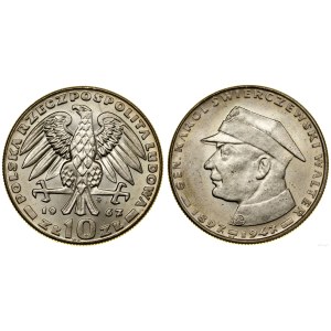 Poland, 10 zlotych, 1967, Warsaw