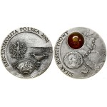 Poland, 20 zlotych, 2001, Warsaw