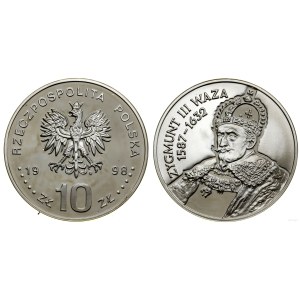Polsko, 10 zlotých, 1998, Varšava