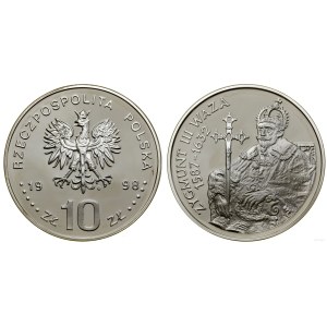 Poland, 10 zlotych, 1998, Warsaw