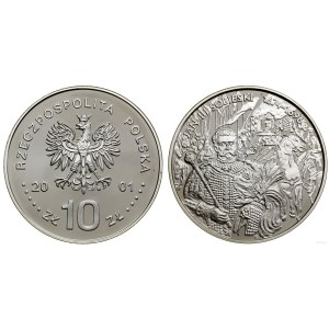 Polsko, 10 zlotých, 2001, Varšava
