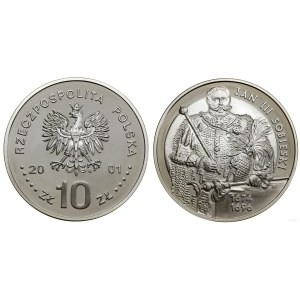 Poland, 10 zlotych, 2001, Warsaw