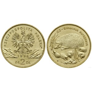 Poľsko, 2 zloté, 1996, Varšava
