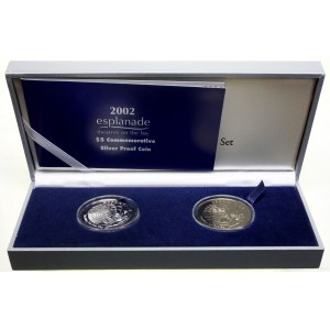 Singapore, 2 x $5, 2002