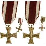 Poland, Cross of Valor 1944, ca. 1960–1980, Warsaw