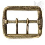 Two-Pin Brass Belt Buckle