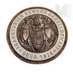 Germany - Commemorative Pin from the Frankfurter Käwern Gesellschaft 1874, Frankfurt