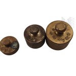 Set of Jewelry Weights of Various Sizes, 9 Pieces