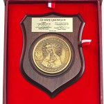 IIIRP - Commemorative Plaque in a Box, For Faith and Patriotism, Association of Piłsudski Supporters of the Republic of Poland, Warsaw 2020