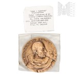 Rafał Kalinowski Commemorative Medal 1835, Great Figures of the Church, Częstochowa, Design by Hanna Jelonek