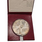 Commemorative Medal in a Box: Coronation of the Statue of Our Lady of La Salette, Dębowiec, 1996