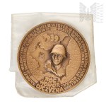 Commemorative Medal “God, Honor, Fatherland,” September 1939 Campaign, Tuchola Forest, Hel, Westerplatte, Kock, Tomaszów Lubelski, Warsaw, Iłża, Mokra, Oksywie, “No one has greater love than this: to lay down one’s life for one’s friends”