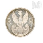 IIIRP - Commemorative and Patriotic Medal, Józef Piłsudski, Marshal of Poland 1867–1935, Eagle of the Republic of Poland