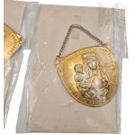 Two Gorgets: Our Lady of Sierpec 1483–1983, We Take Refuge in Your Protection, United Agricultural Cooperatives, Warsaw