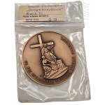 Commemorative Medal: The Way of the Cross, Station VI—Saint Veronica Wipes Jesus’ Face, “She Has Done a Good Deed for Me”
