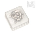 Two Rose Keychains with Space for a Photo