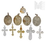 Russia/USSR - Set of Orthodox Religious Medals and Crosses