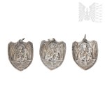 3 Small Necklaces: Our Lady, Under Your Protection, Hail Mary