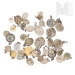 Large Set of Religious Medals, Our Lady, First Holy Communion Souvenir