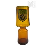 PRL - My Dad Is a Fishing Fanatic: Two Glass Trophies from the Polish Angling Association