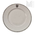 Prussia/Second German Reich - Felda-Porzellan Porcelain Plate, West Prussia Coat of Arms