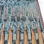 PRL - Gerlach Appetizer Cutlery Set in a Box, Stainless Steel, Silver-Plated
