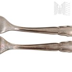 Germany - Rostfrei Solinegen OKA 90 Plated Cutlery Set, 6-Piece Set of Knives and Forks, Stainless Steel Blades