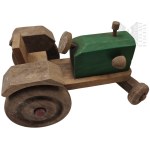 PRL - Wooden Toy Tractor with Trailer