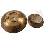 Two Brass Bowls/Plates