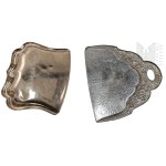 Two Metal Trays/Scoops