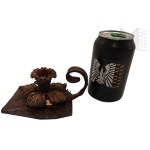 Metal Candle Holder with Handle and Base