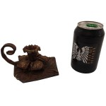 Metal Candle Holder with Handle and Base