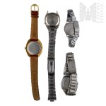 USSR/Russia/Japan - 4 Watches: Poljot, Raketa, Seiko, Traktor