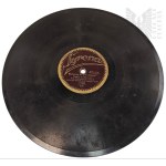 IIRP - Shellac Record “Romance in F Minor, Part I” by Pyotr Tchaikovsky, performed by the Bronisław Szulc Orchestra, with Henryk Gold on violin / “Romance in F Minor,” Part II, Pyotr Tchaikovsky, performed by the Bronisław Szulc Orchestra, with Henryk Gol