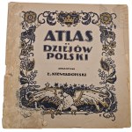 IIRP - Historical Atlas, Atlas of Polish History, Eligjusz Niewiadomski, M. Arct, Warsaw, 1920