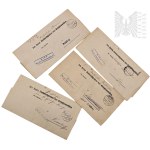 Prussian Partition/Germany - Set of 4 Letters - Bydgoszcz/Bromberg 1913–1916
