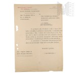 Second Polish Republic - Copy of the Order for the Transfer of Włodzimierz Downar.