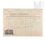 Second Polish Republic - Invoice from Our Bookstore, Inc., to Włodzimierz Downar.