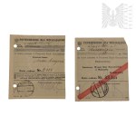 Second Polish Republic - 7 Payment Confirmations.