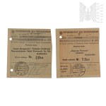 Second Polish Republic - 7 Payment Confirmations.