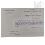Second Polish Republic - 2 Copies of a Secret Letter from the Garrison Command in Krzemieniec to the Commander of the 2nd Military Police Squadron.