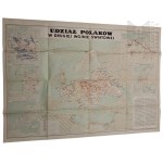 PRL - Map by Stanisław Gać and Wiesław Szota, "Polish Participation in World War II," Ministry of National Defense, Warsaw, 1967
