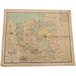 PRL - Physical and Administrative Map of Poland, State Cartographic Publishing Enterprise, Warsaw 1967