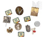 Pin Set - Distinguished Service to the Workers