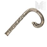 Plated, Ornate Cane Section, Handle with an Eagle