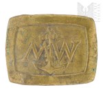 PRL/LWP - Leather Belt Buckle, Polish People