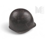 PRL/LWP - Model 50 Helmet with Painted Land Forces Eagle, Polish People